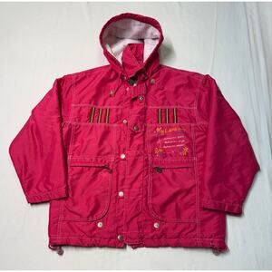 Vintage Lapagayo Holland women’s Jacket full zipper snap button size S-155/80A